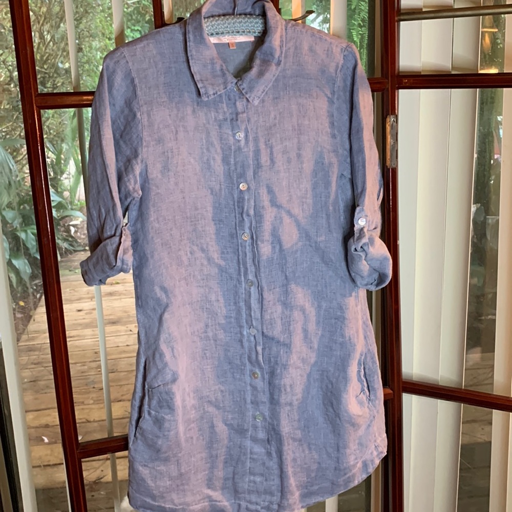 100% Linen SCANDAL dress